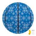 Christmas Nordic Knitted Pattern Print Basketball