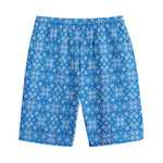 Christmas Nordic Knitted Pattern Print Cotton Shorts