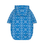 Christmas Nordic Knitted Pattern Print Dog Zip Up Hoodie