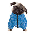 Christmas Nordic Knitted Pattern Print Dog Zip Up Jacket