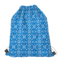 Christmas Nordic Knitted Pattern Print Drawstring Bag