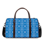 Christmas Nordic Knitted Pattern Print Duffle Bag