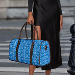 Christmas Nordic Knitted Pattern Print Duffle Bag