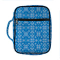 Christmas Nordic Knitted Pattern Print Front Pocket Bible Bag