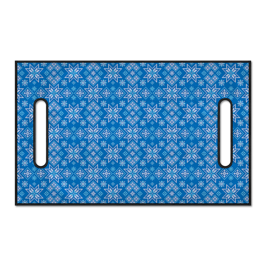 Christmas Nordic Knitted Pattern Print Golf Cart Seat Cover