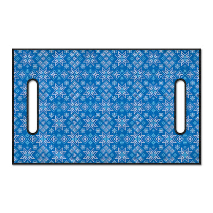 Christmas Nordic Knitted Pattern Print Golf Cart Seat Cover