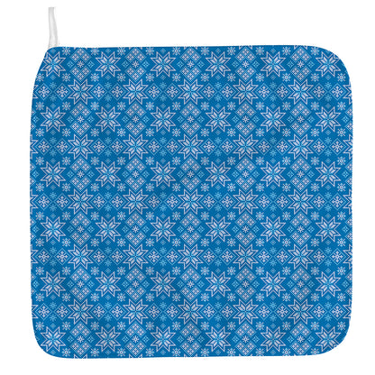 Christmas Nordic Knitted Pattern Print Hand Towel