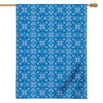 Christmas Nordic Knitted Pattern Print House Flag