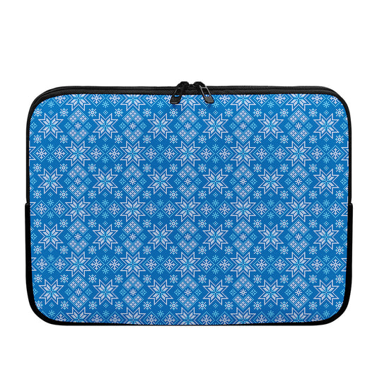Christmas Nordic Knitted Pattern Print Laptop Sleeve