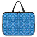 Christmas Nordic Knitted Pattern Print Laptop Sleeve With Handle