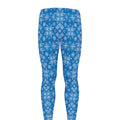 Christmas Nordic Knitted Pattern Print Men's Leggings