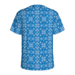 Christmas Nordic Knitted Pattern Print Men's Sports T-Shirt