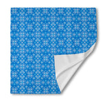 Christmas Nordic Knitted Pattern Print Silk Bandana