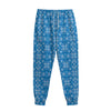 Christmas Nordic Knitted Pattern Print Sweatpants