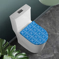 Christmas Nordic Knitted Pattern Print Toilet Lid Cover