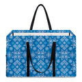 Christmas Nordic Knitted Pattern Print Utility Tote Bag