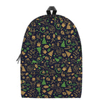 Christmas Party Elements Pattern Print Backpack