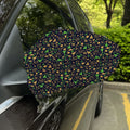 Christmas Party Elements Pattern Print Car Side Mirror Covers