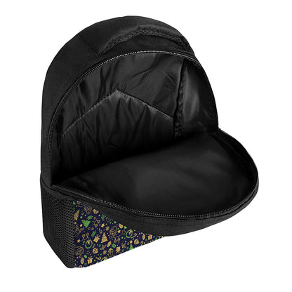 Christmas Party Elements Pattern Print Casual Backpack