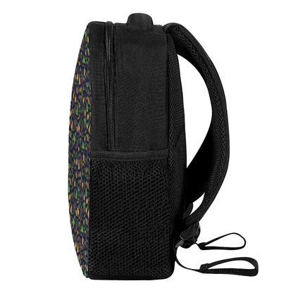 Christmas Party Elements Pattern Print Casual Backpack