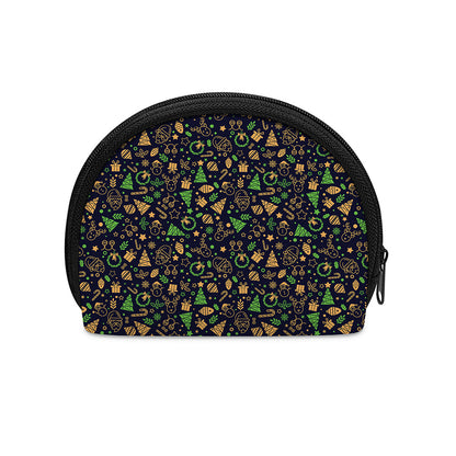Christmas Party Elements Pattern Print Coin Purse