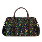 Christmas Party Elements Pattern Print Duffle Bag