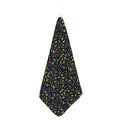 Christmas Party Elements Pattern Print Hand Towel