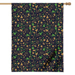 Christmas Party Elements Pattern Print House Flag