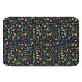 Christmas Party Elements Pattern Print Indoor Door Mat