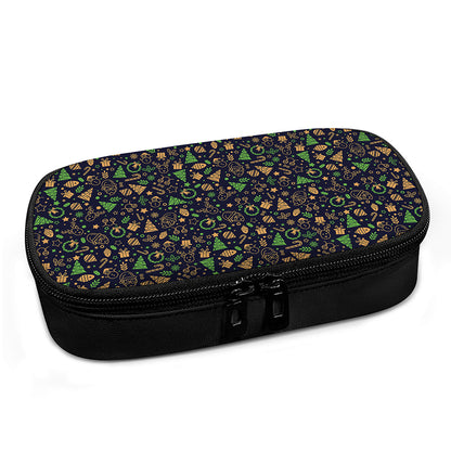 Christmas Party Elements Pattern Print Insulin Cooler Travel Case