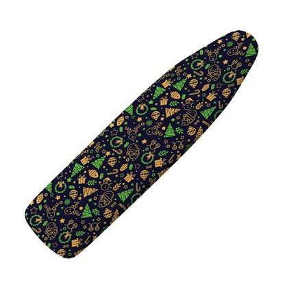 Christmas Party Elements Pattern Print Ironing Board Cover