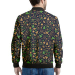 Christmas Party Elements Pattern Print Men's Bomber Jacket