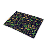 Christmas Party Elements Pattern Print Pet Cooling Mat Cover