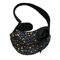 Christmas Party Elements Pattern Print Pet Sling Carrier