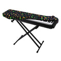 Christmas Party Elements Pattern Print Piano Keyboard Cover