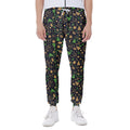 Christmas Party Elements Pattern Print Joggers