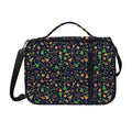 Christmas Party Elements Pattern Print Shoulder Strap Bible Bag