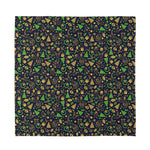 Christmas Party Elements Pattern Print Silk Bandana