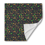 Christmas Party Elements Pattern Print Silk Bandana