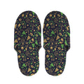 Christmas Party Elements Pattern Print Slippers