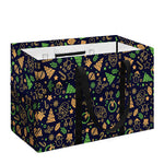 Christmas Party Elements Pattern Print Utility Tote Bag