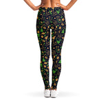 Christmas Party Elements Pattern Print Women's Leggings