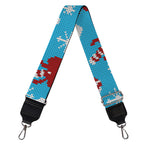 Christmas Party Knitted Pattern Print Bag Strap