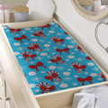 Christmas Party Knitted Pattern Print Changing Pad Cover