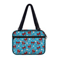Christmas Party Knitted Pattern Print Double Strap Bible Bag