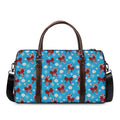 Christmas Party Knitted Pattern Print Duffel Bag