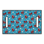 Christmas Party Knitted Pattern Print Golf Cart Seat Cover