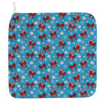 Christmas Party Knitted Pattern Print Hand Towel