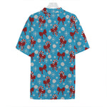 Christmas Party Knitted Pattern Print Hawaiian Shirt