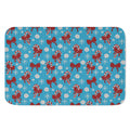 Christmas Party Knitted Pattern Print Indoor Door Mat